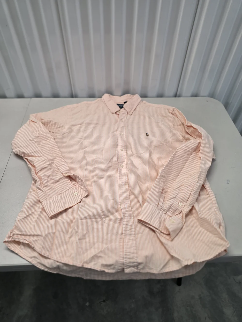 Ralph Lauren Custom Fit Button Down Shirt Men's Size XXL